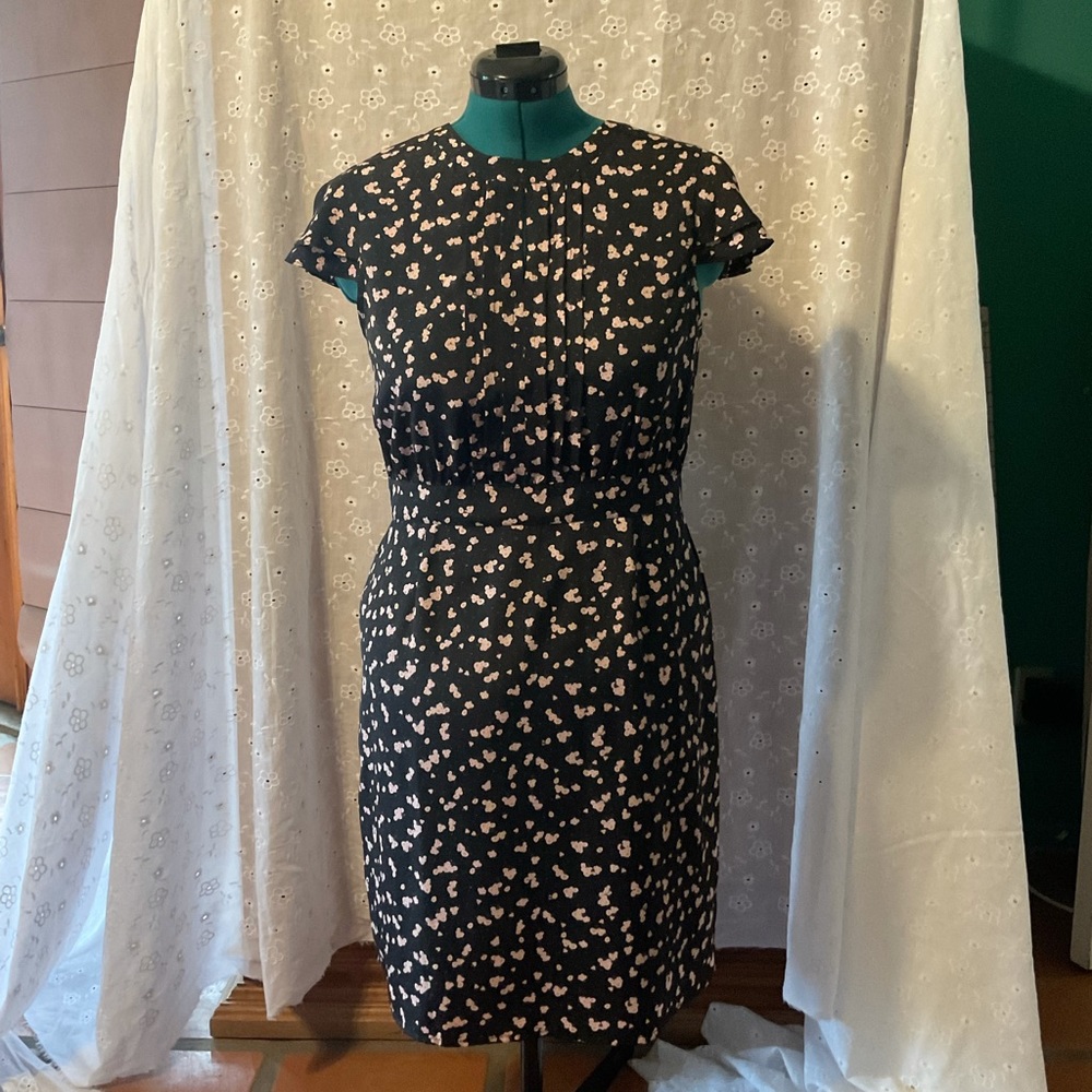1940s Style Capped Sleeve Dress